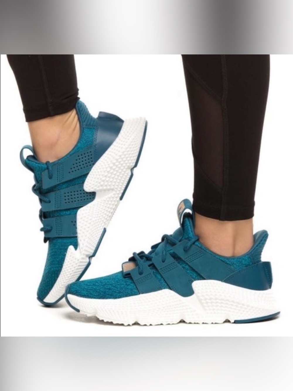 Adidas Prophere “real teal” running/athletic shoes. Size 7.
